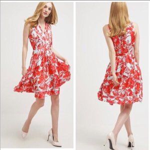 Banana Republic Candy/Teal Dress Size 4